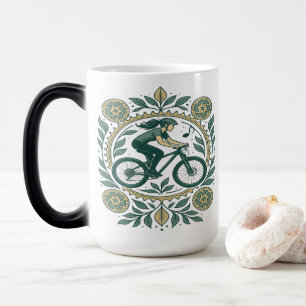 Caneca Mágica Arte Cíclica Feminina Inspirada Na Natureza - Boho