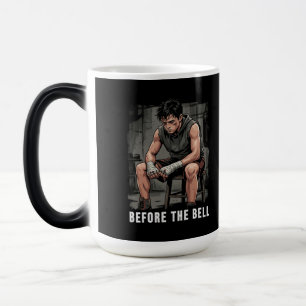 Caneca Mágica Arte da Academia de Boxe Motivacional Before The B