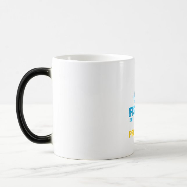 Caneca Mágica Arte De Pesca Eu Só Quero Ir Pescar (Esquerda)