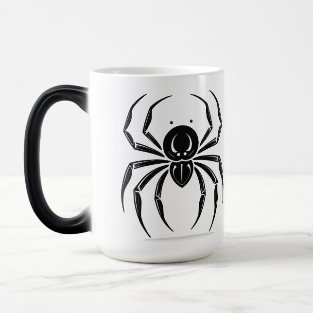 Caneca Mágica Arte de Tatuagem Flash Aranha (Esquerda)