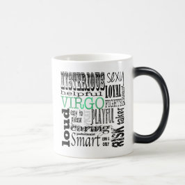Caneca Mágica Arte do metro do Virgo
