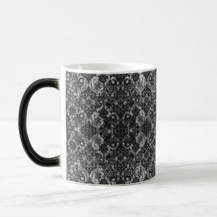 Caneca Mágica Artesanato de chalé-preto