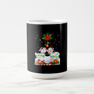 Caneca Mágica Árvore de Natal Engraçado para Ovinos Presente