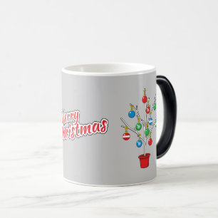 Caneca Mágica Árvore do Ramal de Natal - Feliz Natal