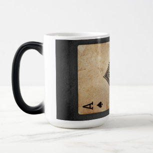 Caneca Mágica Ás de espadas travesseiro decorativo