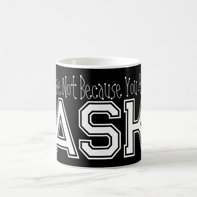 CANECA MÁGICA ASK DESIGN MUG (Centro)