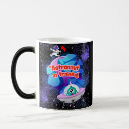 CANECA MÁGICA ASTRONAUTA EM TREINAMENTO