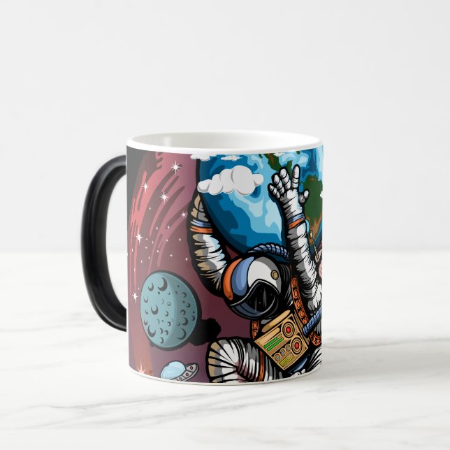Caneca Mágica Atlas Space Man (Frente Esquerda)