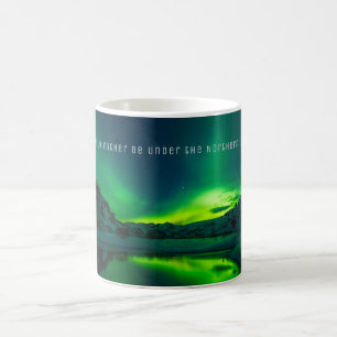 Caneca Mágica Aurora Borealis Gift Norte Luzes MAGIC Mug