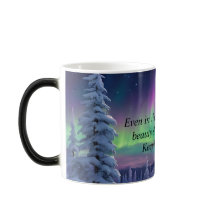 Aurora Borealis Magic Reveal Mug - Uma Noite de Fe