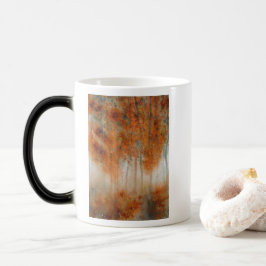 Caneca Mágica Autumn Morning Watercolor Impressão
