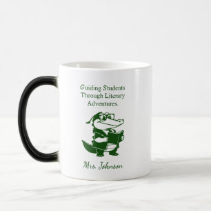Caneca Mágica Aventuras Literárias Guiadas Design de Professor d