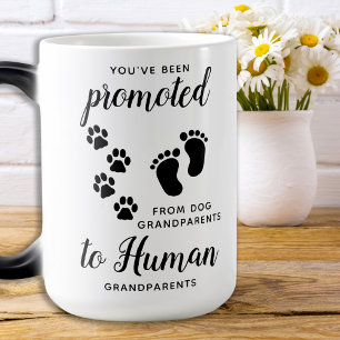 Caneca Mágica Avós Cachorros Promovidos Para A Avó Humana