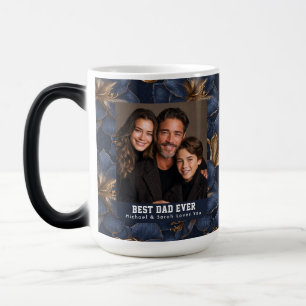 Caneca Mágica Azul Amaryllis Nature Primeiro Pai Única Vez