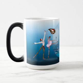 CANECA MÁGICA BALÉ LE CORSAIRE, MARIUS PETIPA, DANÇARINOS DO