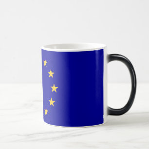 Caneca Mágica bandeira da União Europeia