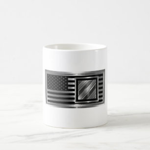 Caneca Mágica Bandeira Personalizada da 3ª Divisão de Infantaria
