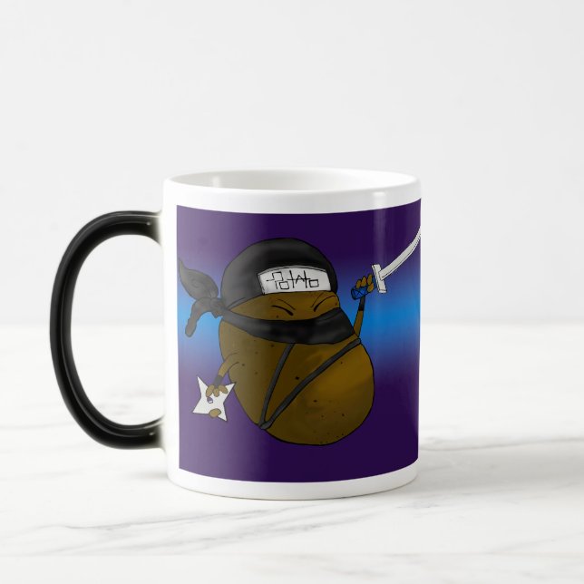 Caneca Mágica Batata Ninja (Esquerda)
