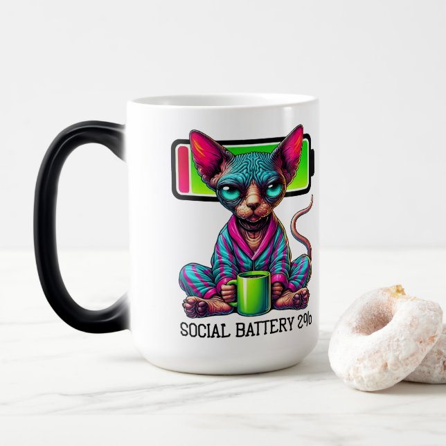 Caneca Mágica Bateria Social (Com Donut)