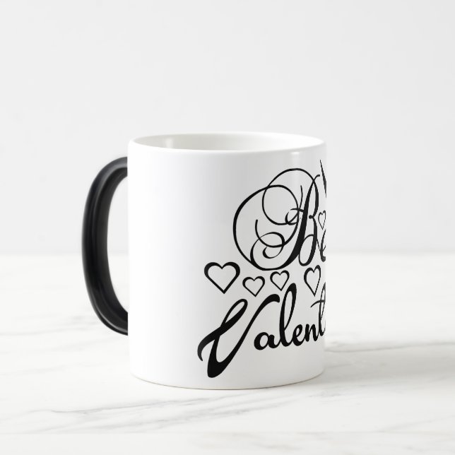 Caneca Mágica Be my valentine (Frente Esquerda)