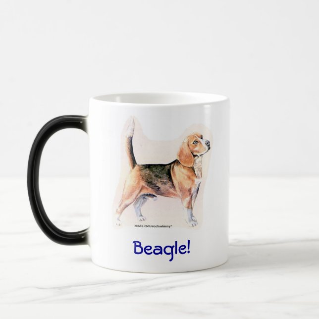 Caneca Mágica Beagle (Esquerda)
