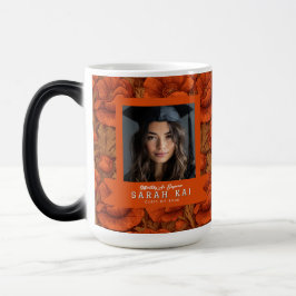 Caneca Mágica Beautiful Anemones Flower Graduation Gift