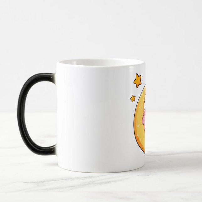 Caneca Mágica Bebê elefante fofo (Esquerda)