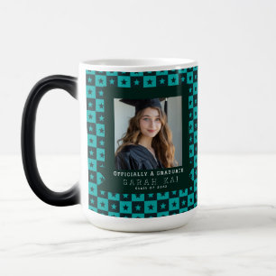 Caneca Mágica Bela Praça de Impressão Graduado da Faculdade