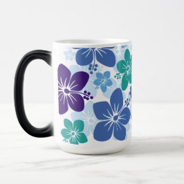 Caneca Mágica Bestseller havaiano Hibiscus design