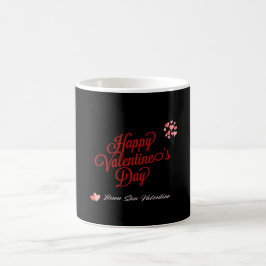 Caneca Mágica bilíngue romântico feliz dia de os namorados