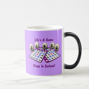 Caneca Mágica Bingo: A vida é um jogo