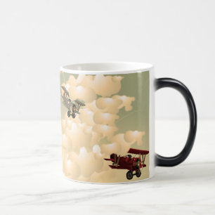 Caneca Mágica BiPlanos em Sépia