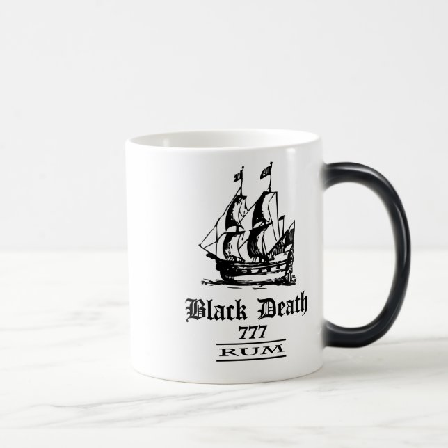 Caneca Mágica Black Death 777 - Ol ships Rum (Direita)