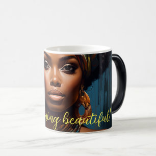 Caneca Mágica Black Queen Good Morning Linda Mug