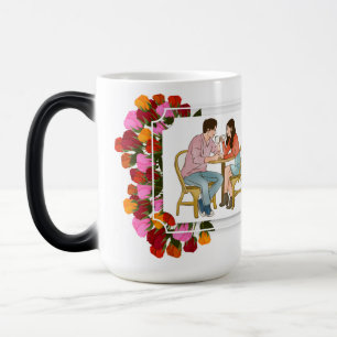 Caneca Mágica Blossomas do Amor - Mug do Aniversário