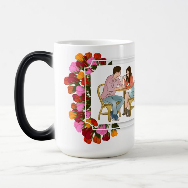 Caneca Mágica Blossomas do Amor - Mug do Aniversário (Esquerda)