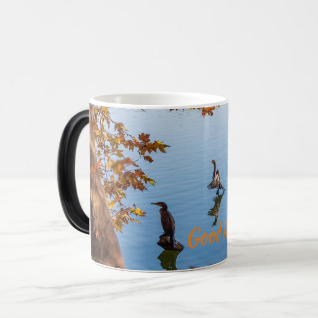 Caneca Mágica Boa Manhã - Design Mug (Frente Esquerda)