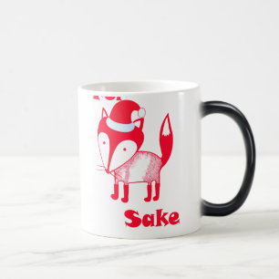 Caneca Mágica Boas festas para a causa da RAPOSA!
