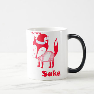 Caneca Mágica Boas festas para a causa da RAPOSA!