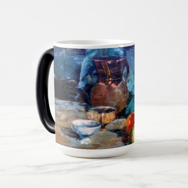 Caneca Mágica Bodegón a espátula (Frente Esquerda)