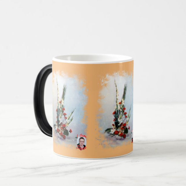Caneca Mágica Bodegón de Flores (Frente Esquerda)