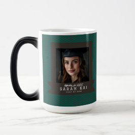 Caneca Mágica Bold Abstract Print Wife Graduation Gift