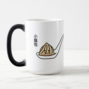 Caneca Mágica Bolo chinês de Dim Sum da bolinha de massa da sop