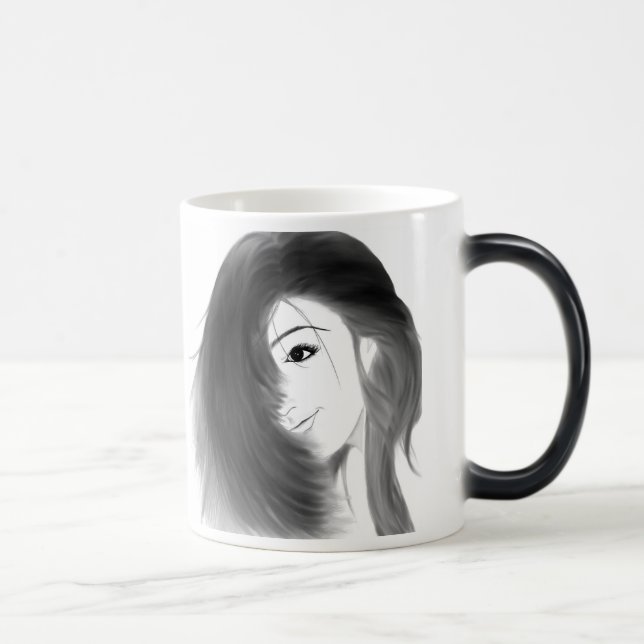 Caneca Mágica "Bom dia, bonito!" copo (Direita)