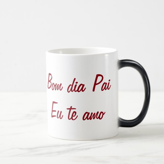 Caneca Mágica Bom dia pai (Direita)