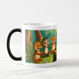 Caneca Mágica Bonitas e Coloridas Crianças Mug - Perfeitas para