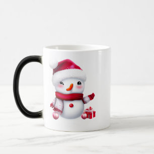 Caneca Mágica Bonito bonitão de Natal Rosa