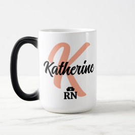 Caneca Mágica Botões e pinos de enfermeiro personalizados | Enfe