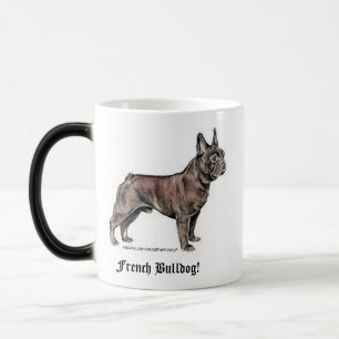 Caneca Mágica Bulldog francês!