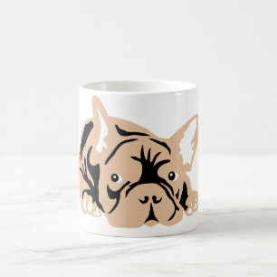 Caneca Mágica Bulldogue Francês rosa